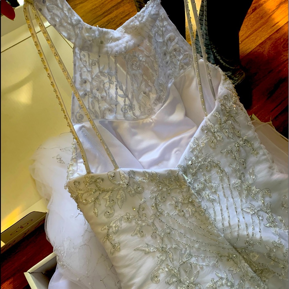 Beautiful wedding dress